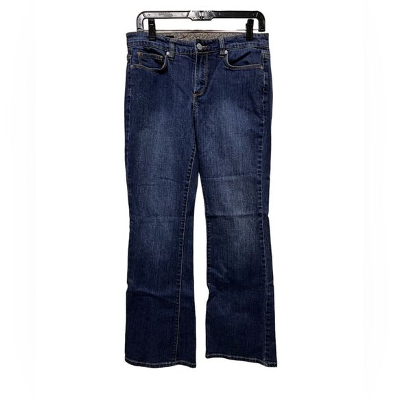 Ashley Bootcut Jeans Womens Size 6 Blue Denim Bootcut Mid Rise CFR-C‎ - Picture 1 of 10
